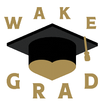Wfugrad Sticker by Wake Forest University