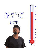 35 Degrees Sticker