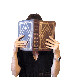 Book Looks Around Sticker by Jenn Robbins