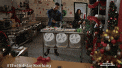 Baking Christmas Cookies GIF by Hallmark Mystery