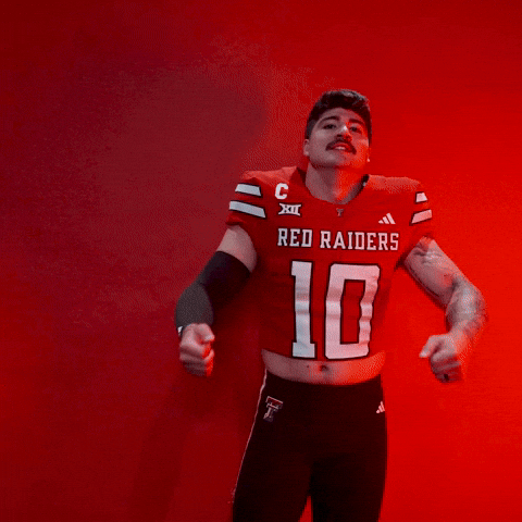 Jacob Rodriguez GIF by Texas Tech Football