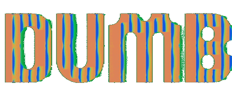 Glitch Text Sticker