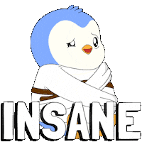 Penguin Wow Sticker by Pudgy Penguins