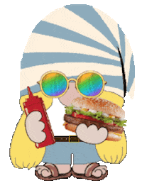 Summer Gnome Sticker