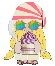 Summer Gnome Sticker