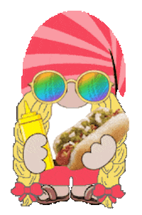 Summer Gnome Sticker