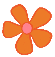 Flower Power 60S Sticker by By Sauts // Alex Sautter (formerly Pretty Whiskey)