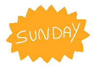Sunday Sticker