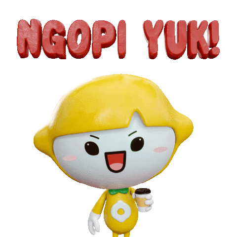 3D Lemon Sticker