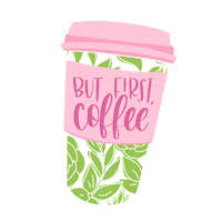 But First Coffee Summer Sticker by bloom daily planners
