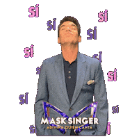 Antena 3 Si Sticker by Mask Singer A3