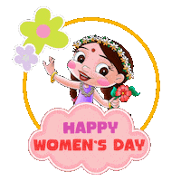 Women Empowerment Girl Power Sticker by Chhota Bheem