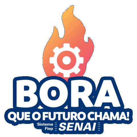 Bora Futuro Sticker by Sistema Fiep