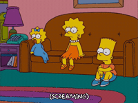 Lets Go Wow GIF by The Simpsons