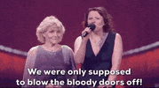 Blow Brits GIF by BRIT Awards