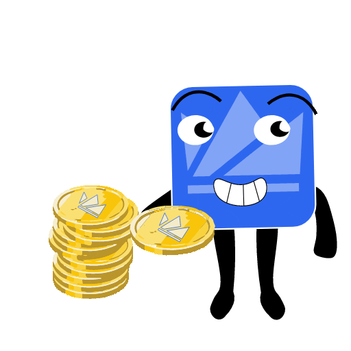 Bitcoin Cryptocurrency Sticker by WazirX