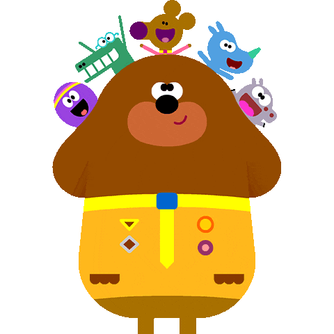 Good Morning Hello Sticker by CBeebies