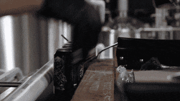blackplaguebrewing craft beer beer cans beer pour black plague GIF