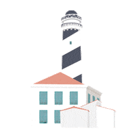 neuscarreras lighthouse menorca faro mediterraneo Sticker