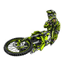 Mx Motocross Sticker by OC1