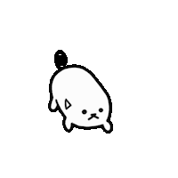 Animation Running Sticker by Pipapeep