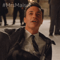 Number One Cheers GIF by The Marvelous Mrs. Maisel