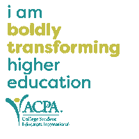 student affairs Sticker by ACPA