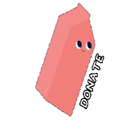 Donate Pinkie Sticker by Recylopedia.sg