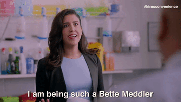 meddling bette middler GIF by Kim's Convenience