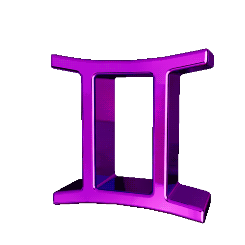 3D Zodiac Sticker by Sally Sossa