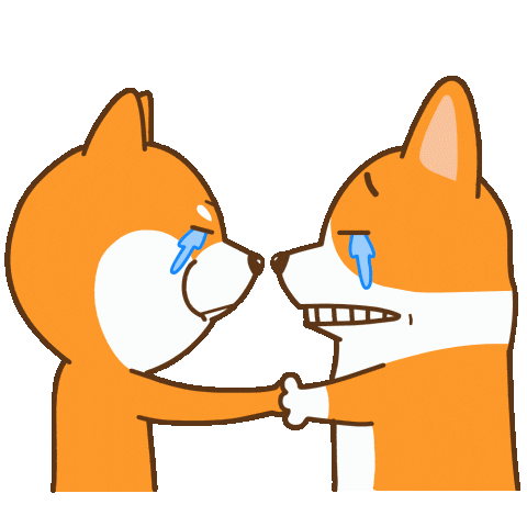 Corgi Shiba Sticker