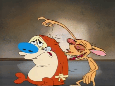 ren and stimpy nicksplat GIF