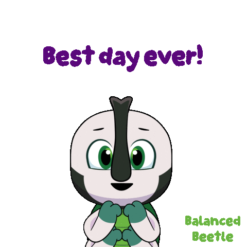 Best Day Ever Yes Sticker by VeeFriends