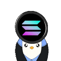 Crypto Penguin Sticker by Pudgy Penguins