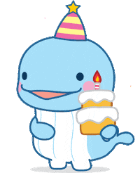 Happy Birthday Sticker by 백경이