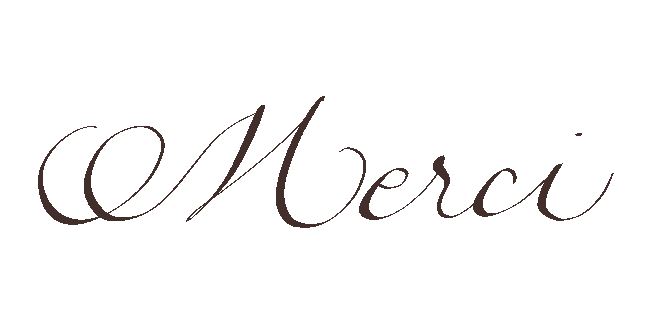 Thanks Lettering Sticker