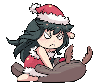 Angry Christmas Sticker by Jin