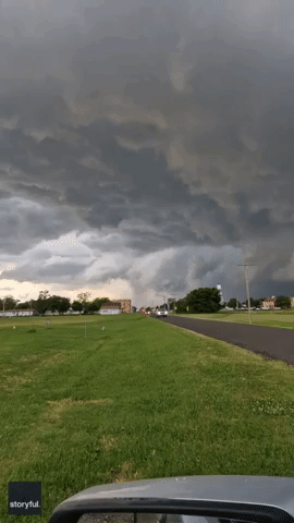 Severe Storm Produces Short-Lived Tornado in Central Kansas