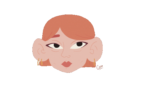 Art Girl Sticker