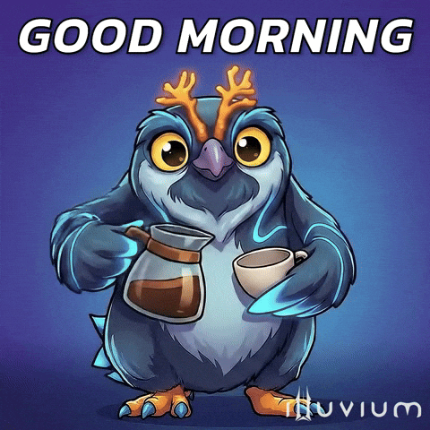 Pouring Good Morning GIF by Illuvium