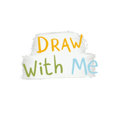 Draw With Me Sticker