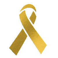 LittleHeroFoundation gold goldribbon childrenscancer Sticker