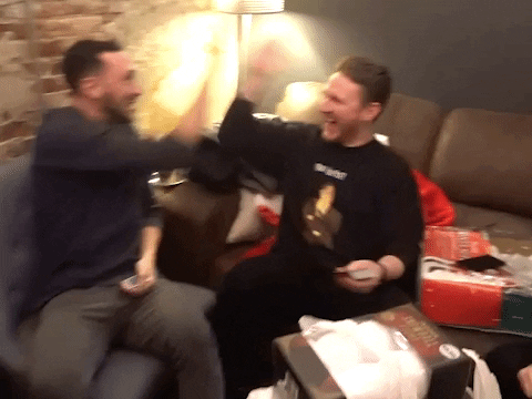 High Five Comedy GIF by Barstool Sports