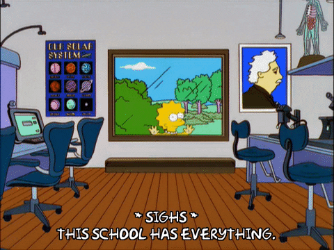 lisa simpson studio GIF