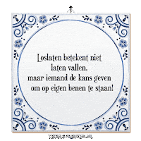 Nl Wijsheid Sticker by Tegelspreuken.nl