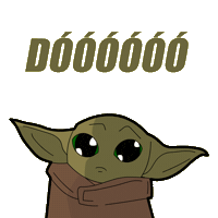 Baby Yoda Sticker