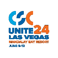 Las Vegas Convention Sticker by College Sports Communicators