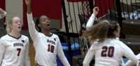 Celebration Dancing GIF by Brown Volleyball