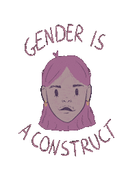 Gender Pronouns Sticker