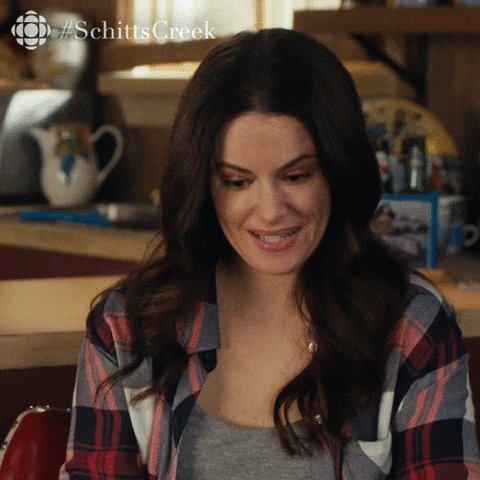 Schitts Creek Wow GIF by CBC